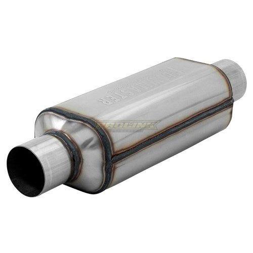 Hushpower Super HP-2 Muffler Oval, 2-1/2" Inlet/Outlet - Prolink Performance