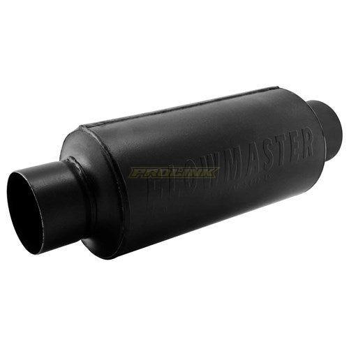 Hushpower Street Pro Series Muffler Round, 3" Inlet/Outlet - Prolink Performance
