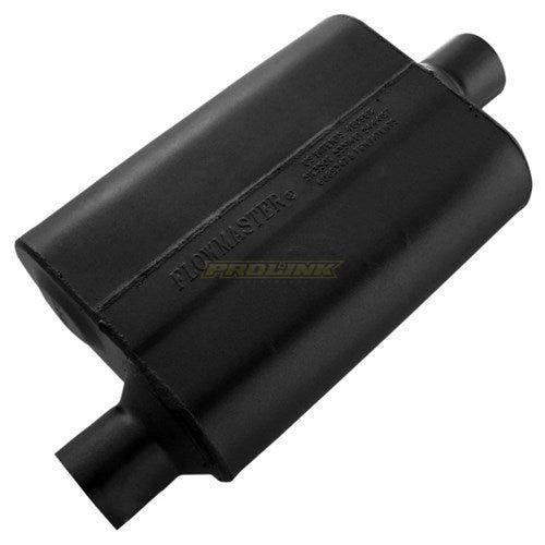 40 Series Original Muffler 2.50" Offset Inlet / Center Outlet. 19" Overall Length - Prolink Performance