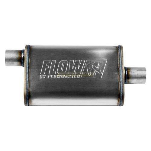 FlowFX Muffler 2-1/4" Offset Inlet / 2-1/4" Center Outlet - Prolink Performance