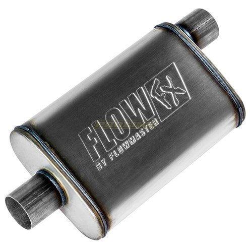 FlowFX Muffler 2-1/2" Offset Inlet / 2-1/2" Center Outlet FLO71226 - Prolink Performance