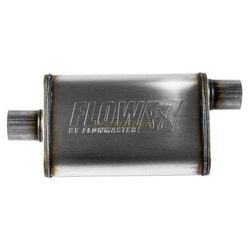 FlowFX Muffler 2-1/2" Offset Inlet / 2-1/2" Center Outlet FLO71226 - Prolink Performance