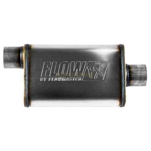 FlowFX Muffler 3" Offset Inlet / 3" Center Outlet - Prolink Performance