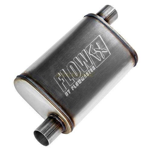 FlowFX Muffler 2-1/4" Offset Inlet / 2-1/4" Offset Outlet - Prolink Performance