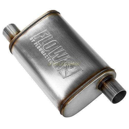 FlowFX Muffler 2-1/4" Offset Inlet / 2-1/4" Offset Outlet - Prolink Performance