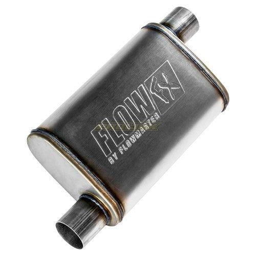 FlowFX Muffler 2-1/2" Offset Inlet / 2-1/2" Offset Outlet FLO71236 - Prolink Performance