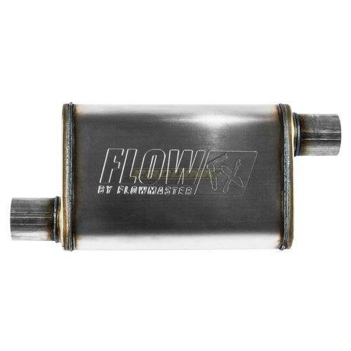 FlowFX Muffler 2-1/2" Offset Inlet / 2-1/2" Offset Outlet FLO71236 - Prolink Performance