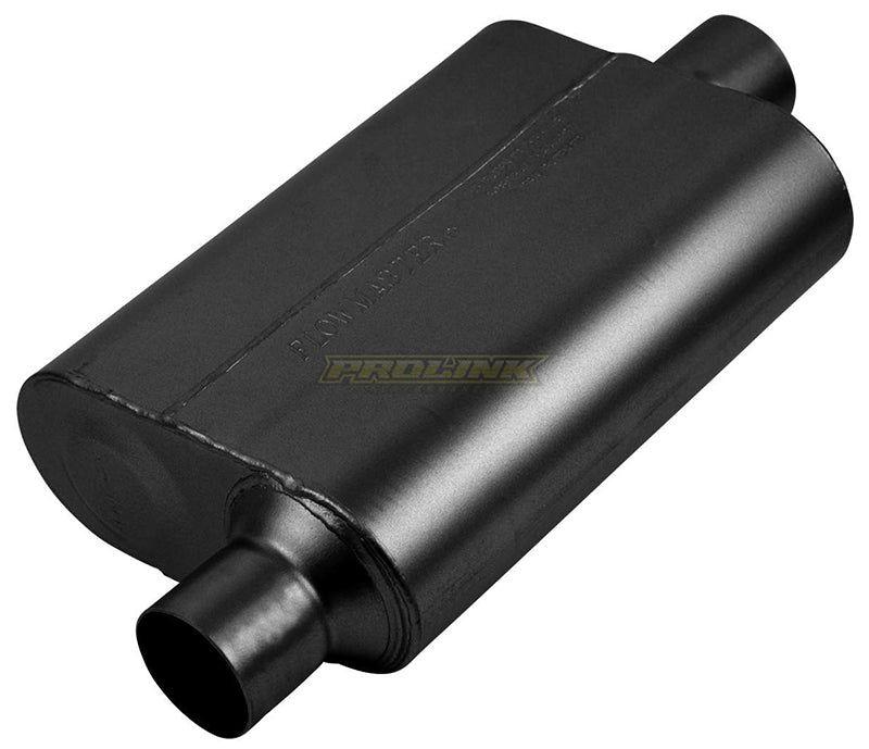 Flowmaster Super 44 Series Delta Flow Muffler 2-1/2" Offset Inlet / Center Outlet - Prolink Performance