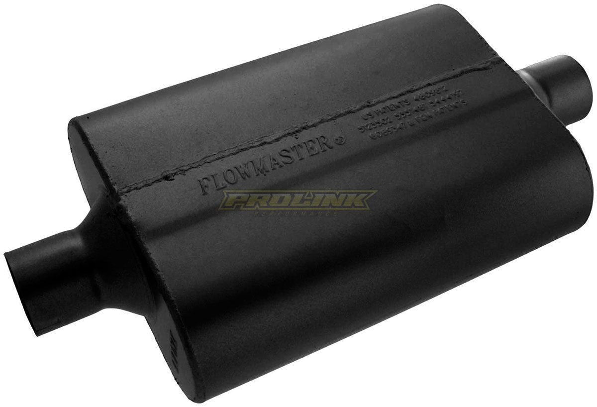Flowmaster 40 Series Delta Flow Muffler - 2-1/4" Center Inlet / Center Outlet - Prolink Performance