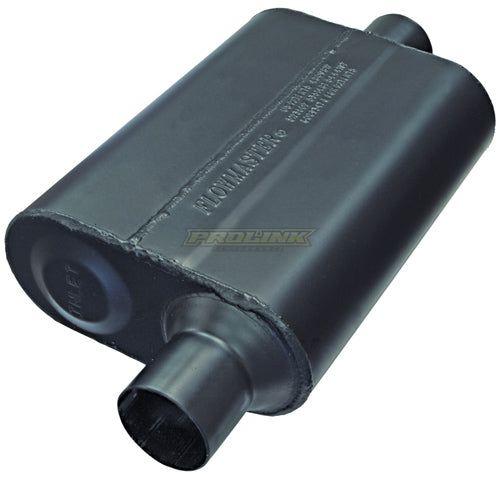 Flowmaster Super 44 Series Delta Flow Muffler 2.25" Offset Inlet / Center Outlet - Prolink Performance
