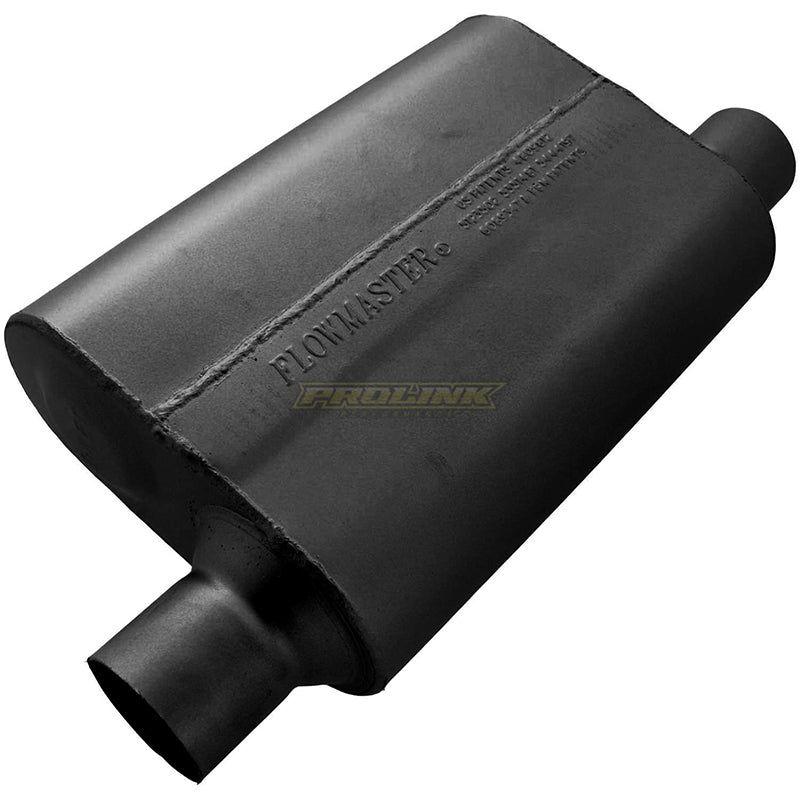 Flowmaster 40 Series Delta Flow Muffler 2.5" Offset Inlet / Offset Outlet - Same Side - Prolink Performance