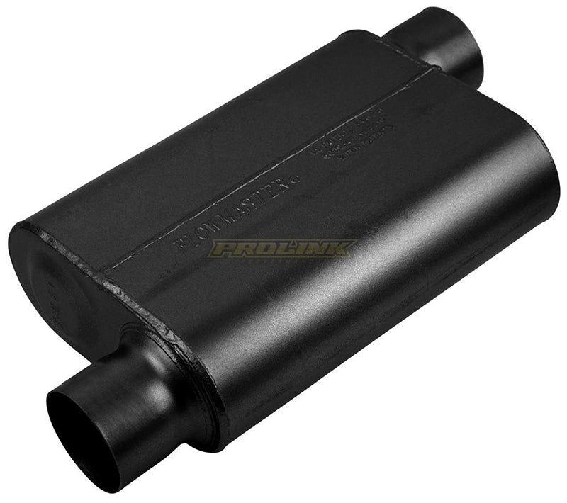 Flowmaster 40 Series Delta Flow Muffler - 3" Offset Inlet / Offset Outlet - Prolink Performance