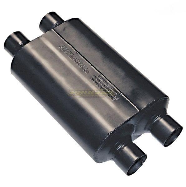 Flowmaster Super 40 Series Delta Flow Muffler 2-1/2" Dual Inlet / Dual Outlet - Prolink Performance