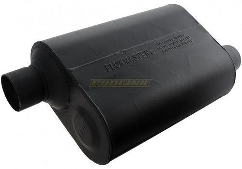 Flowmaster Super 40 Series Delta Flow Muffler - 2.5" Offset Inlet / Offset Outlet - Prolink Performance