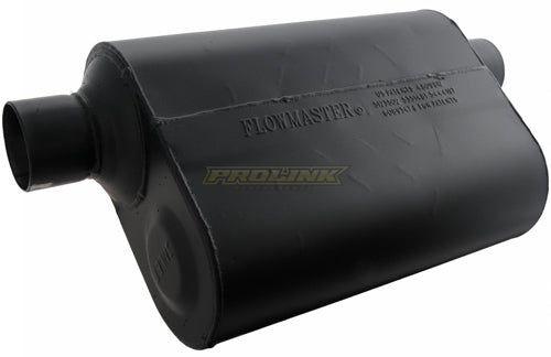 Flowmaster Super 40 Series Delta Flow Muffler - 2.5" Offset Inlet / Offset Outlet - Same Side - Prolink Performance