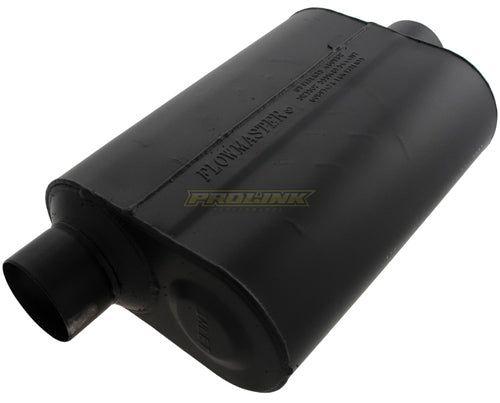 Flowmaster Super 40 Series Delta Flow Muffler 3" Offset Inlet / Center Outlet - Prolink Performance