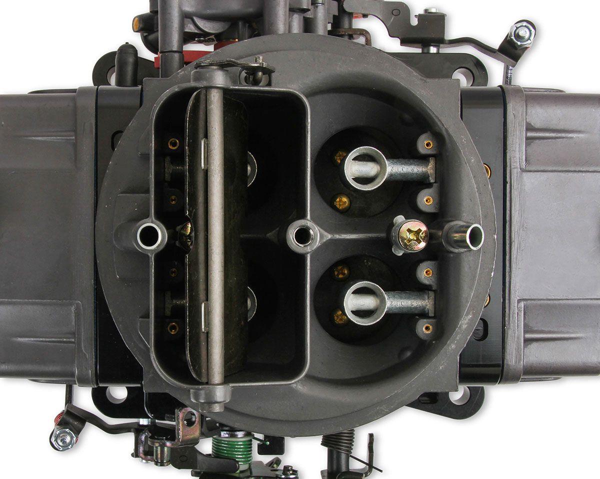 Holley 650 CFM Ultra Double Pumper 4-Barrel Carburettor - Hard Core Grey (HO0-76650HB) - Prolink Performance