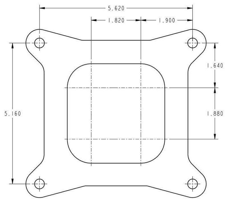 Holley 750 CFM 4-Barrel Street Carburettor - V-Bore (HO0-80508S) - Prolink Performance