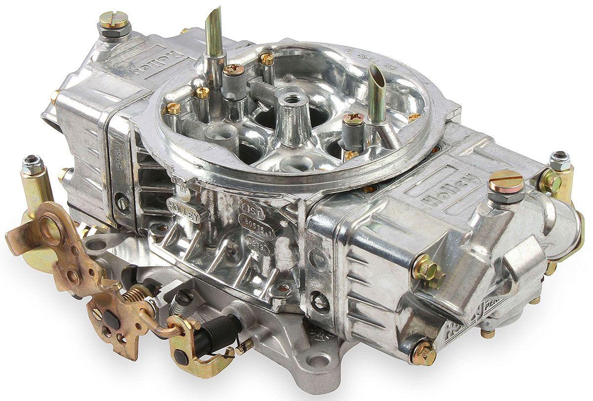 Holley 600 CFM 4-Barrel Blower Carburettor - Shiny Finish (HO0-80575S) - Prolink Performance