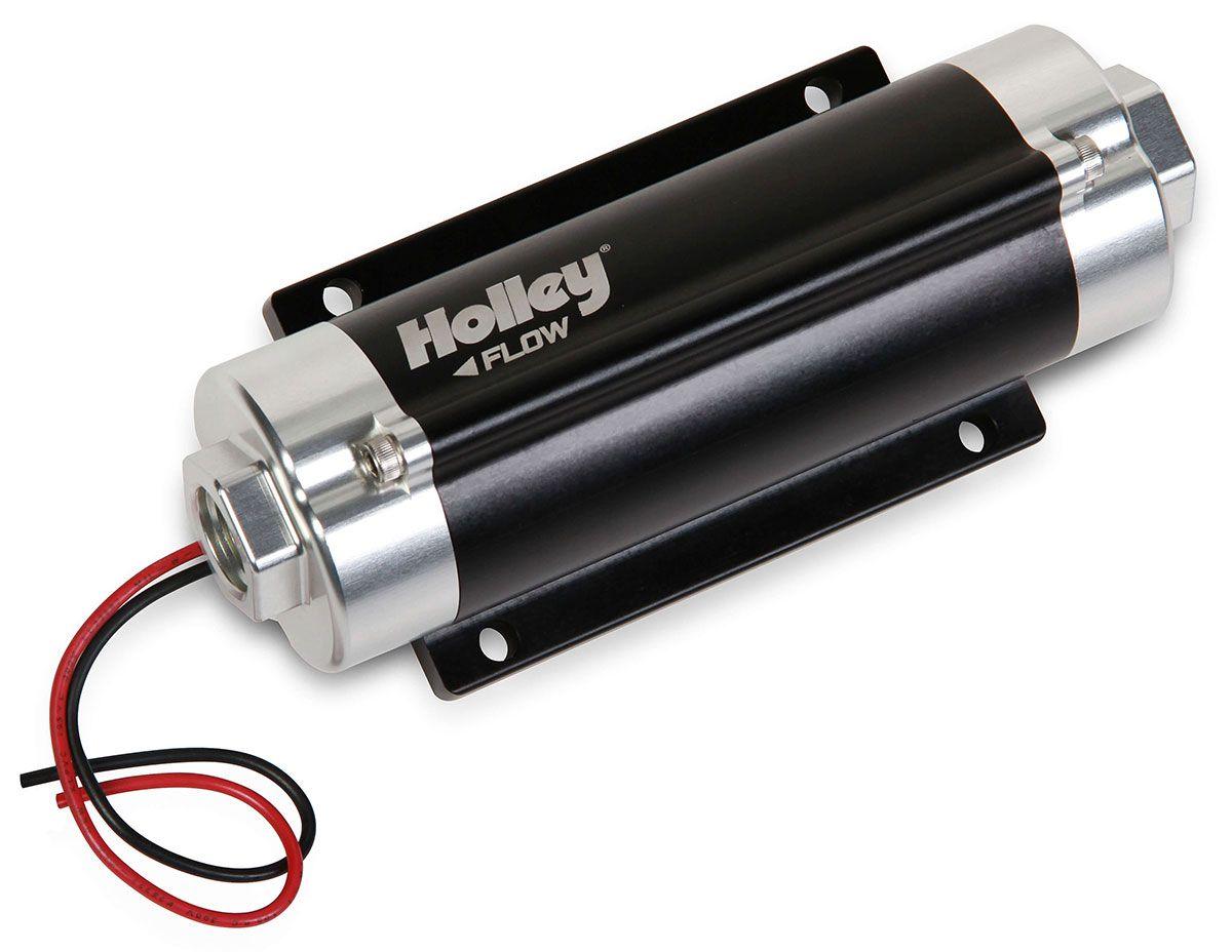 Holley 65 GPH Billet In-Line Fuel Pump (HO12-600) - Prolink Performance