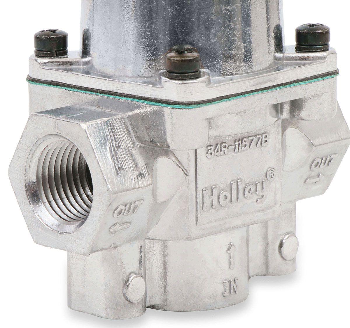 Holley 2-Port Fuel Regulator (HO12-704) - Prolink Performance