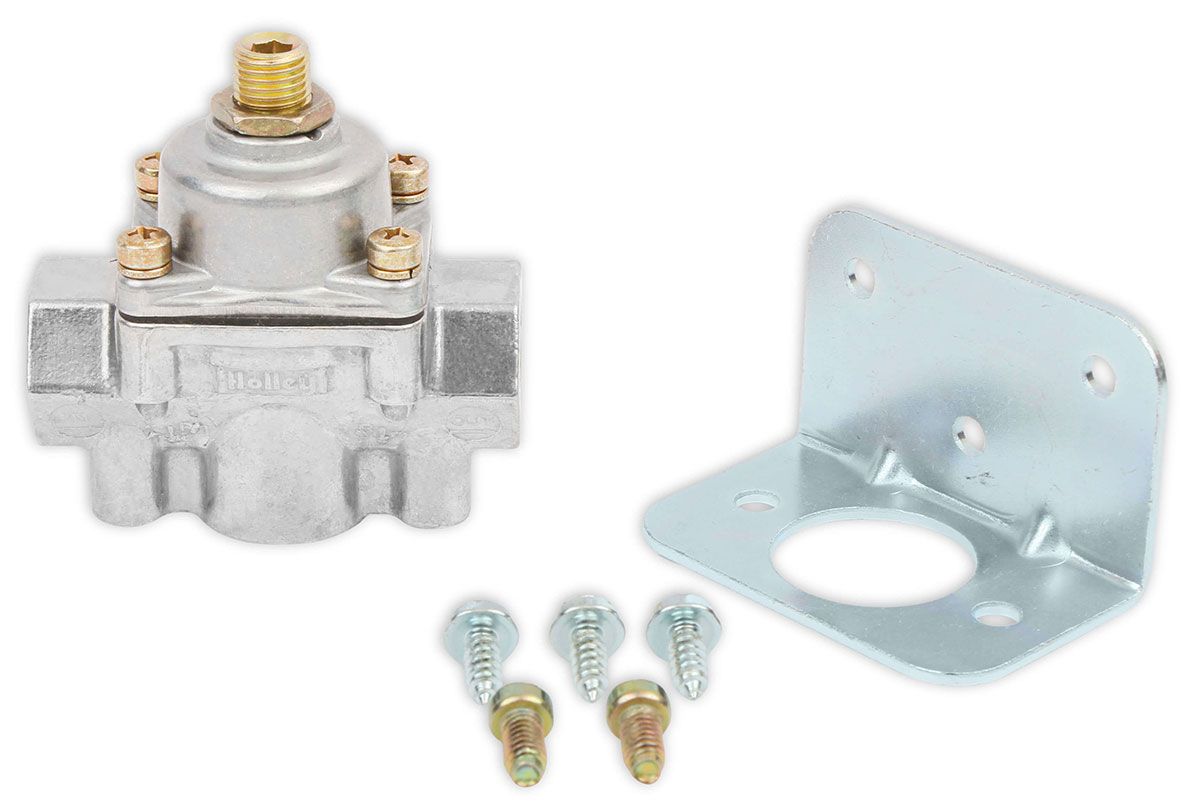 Holley Blue 2-Port Bypass Style Regulator (HO12-803BP) - Prolink Performance