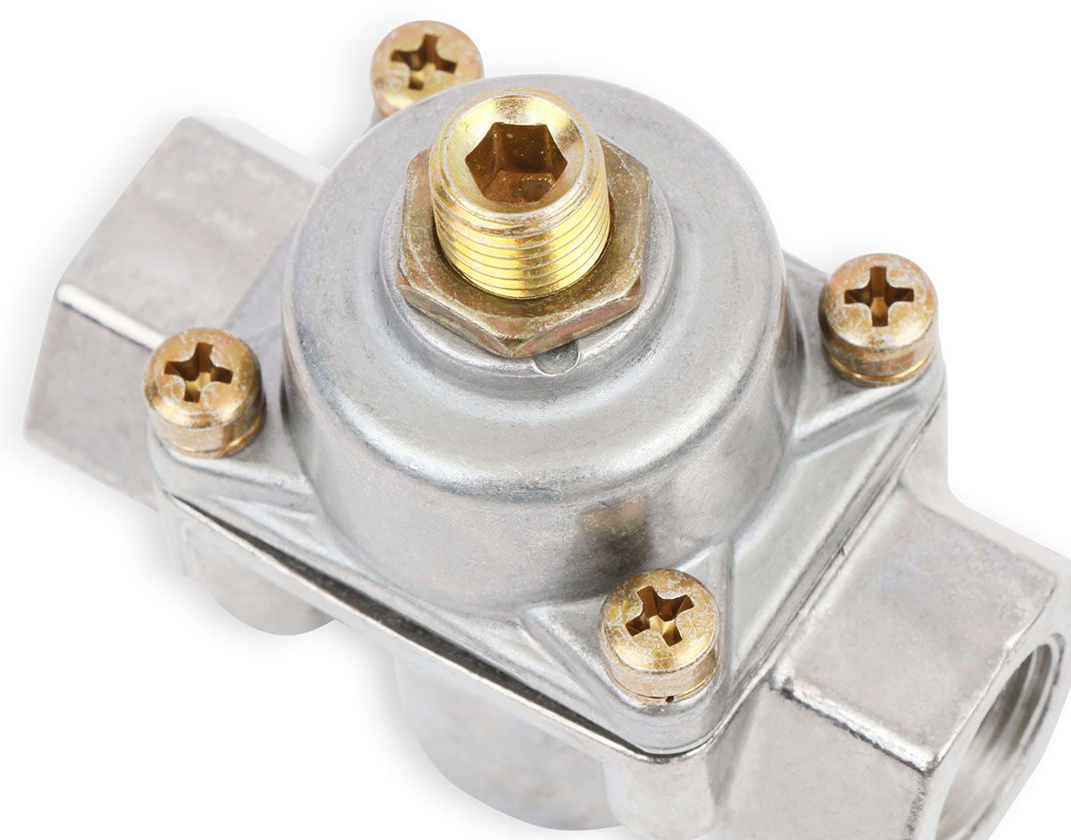 Holley Blue 2-Port Bypass Style Regulator (HO12-803BP) - Prolink Performance