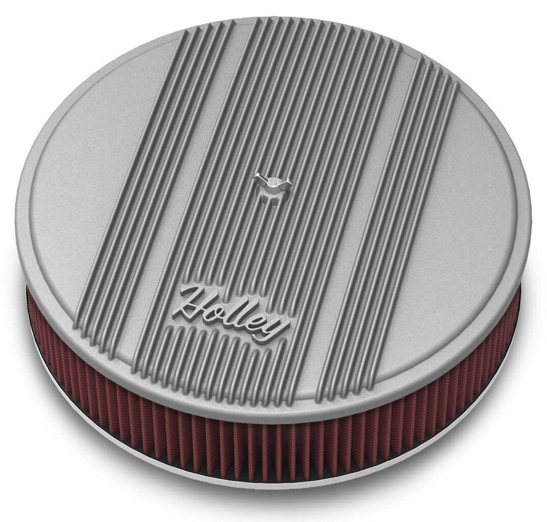 Holley Vintage Series Finned Aluminium Air Cleaner (HO120-160) - Prolink Performance