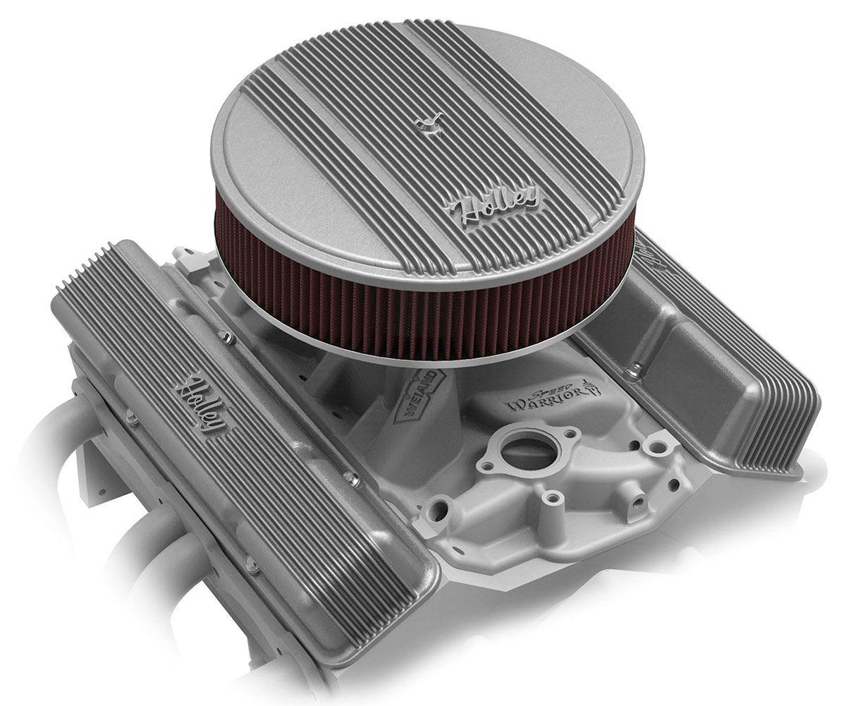 Holley Vintage Series Finned Aluminium Air Cleaner (HO120-160) - Prolink Performance