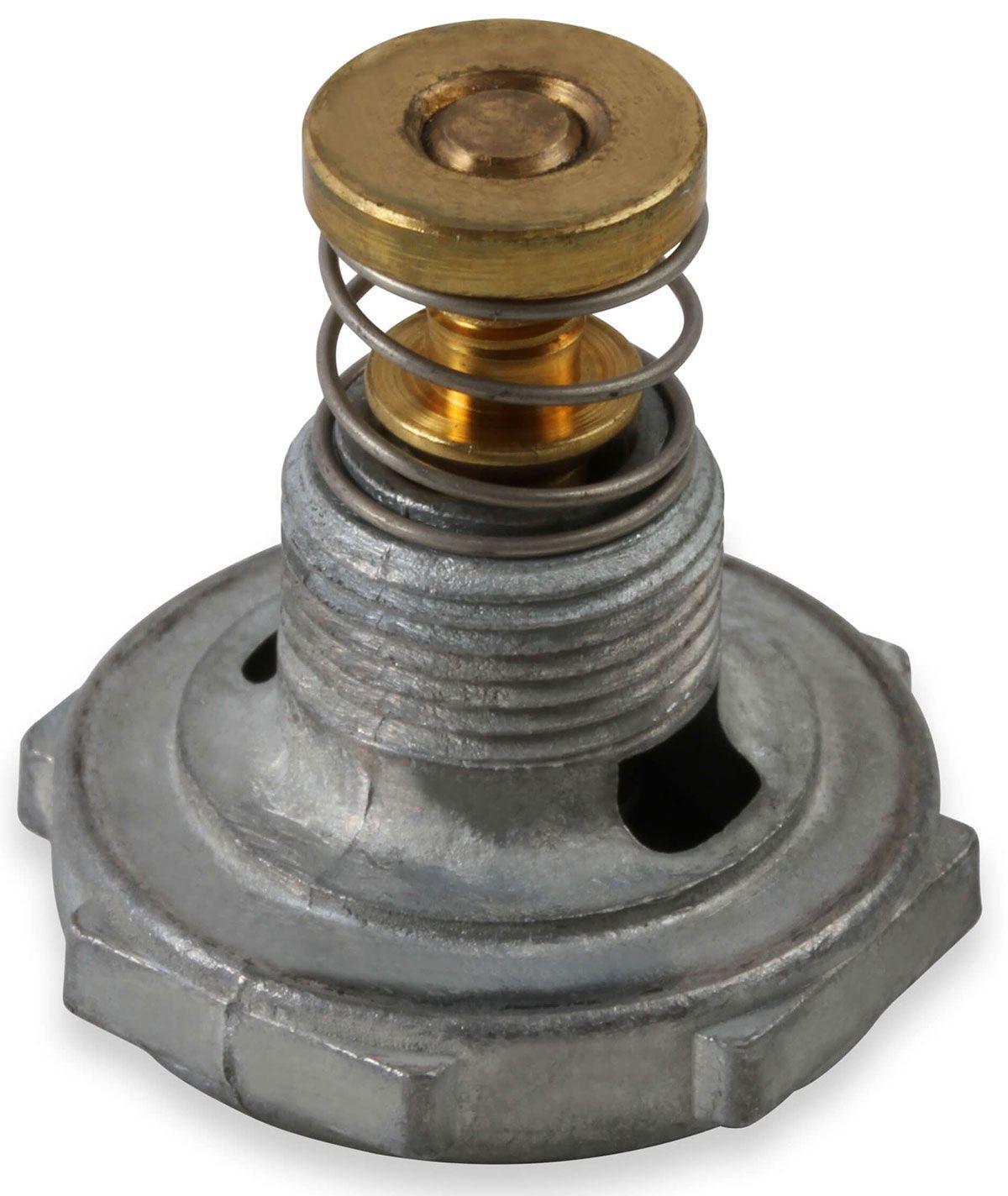 Holley Single-Stage Power Valve STD Flow 6.5" Hg, Including Gasket (HO125-65) - Prolink Performance