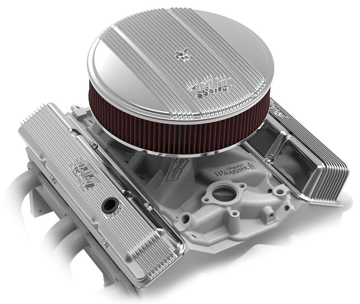 Holley Vintage Series Fined Valve Covers (HO241-241) - Prolink Performance