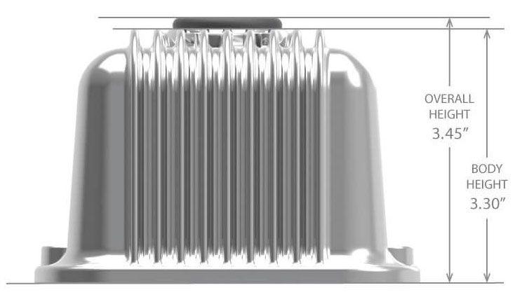 Holley Vintage Series Fined Valve Covers (HO241-241) - Prolink Performance