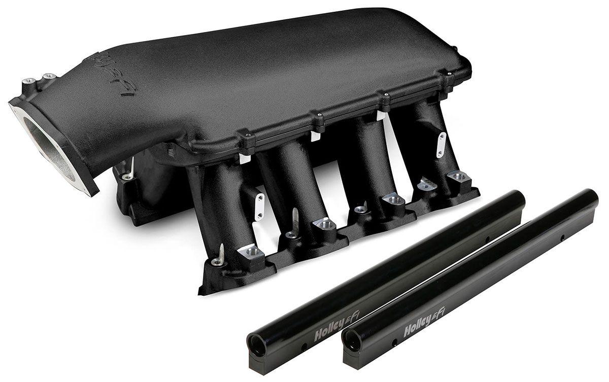 Holley LS3/L92 Hi-Ram Intake Manifold - Black (HO300-117BK) - Prolink Performance