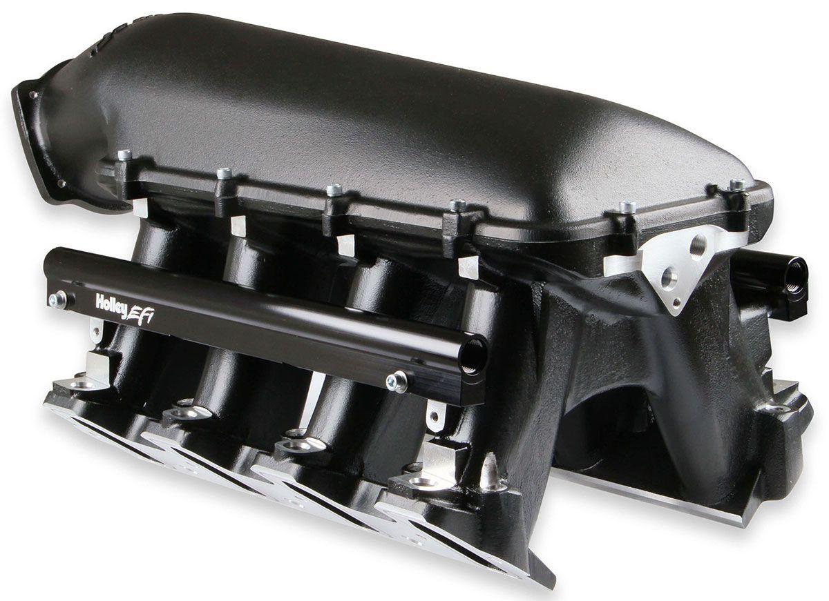 Holley LS3/L92 Hi-Ram Intake Manifold - Black (HO300-117BK) - Prolink Performance