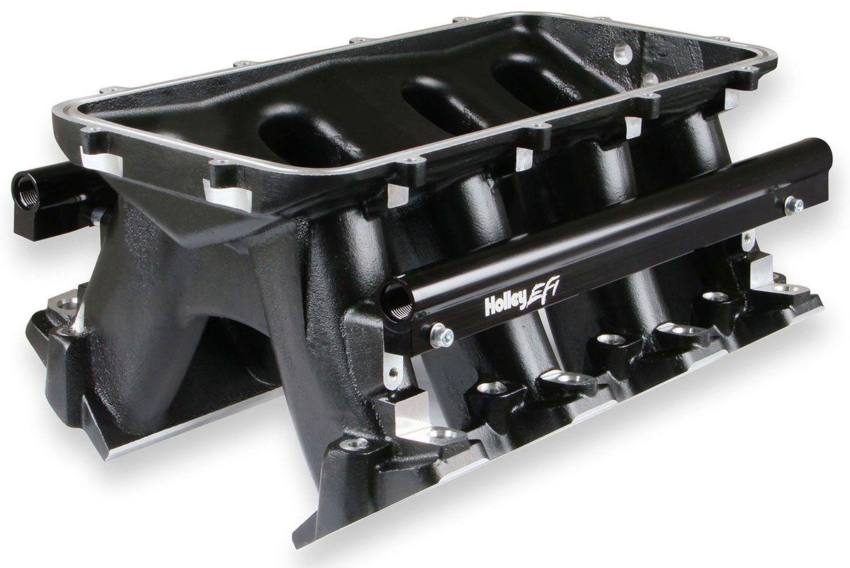 Holley LS3/L92 Hi-Ram Intake Manifold - Black (HO300-117BK) - Prolink Performance