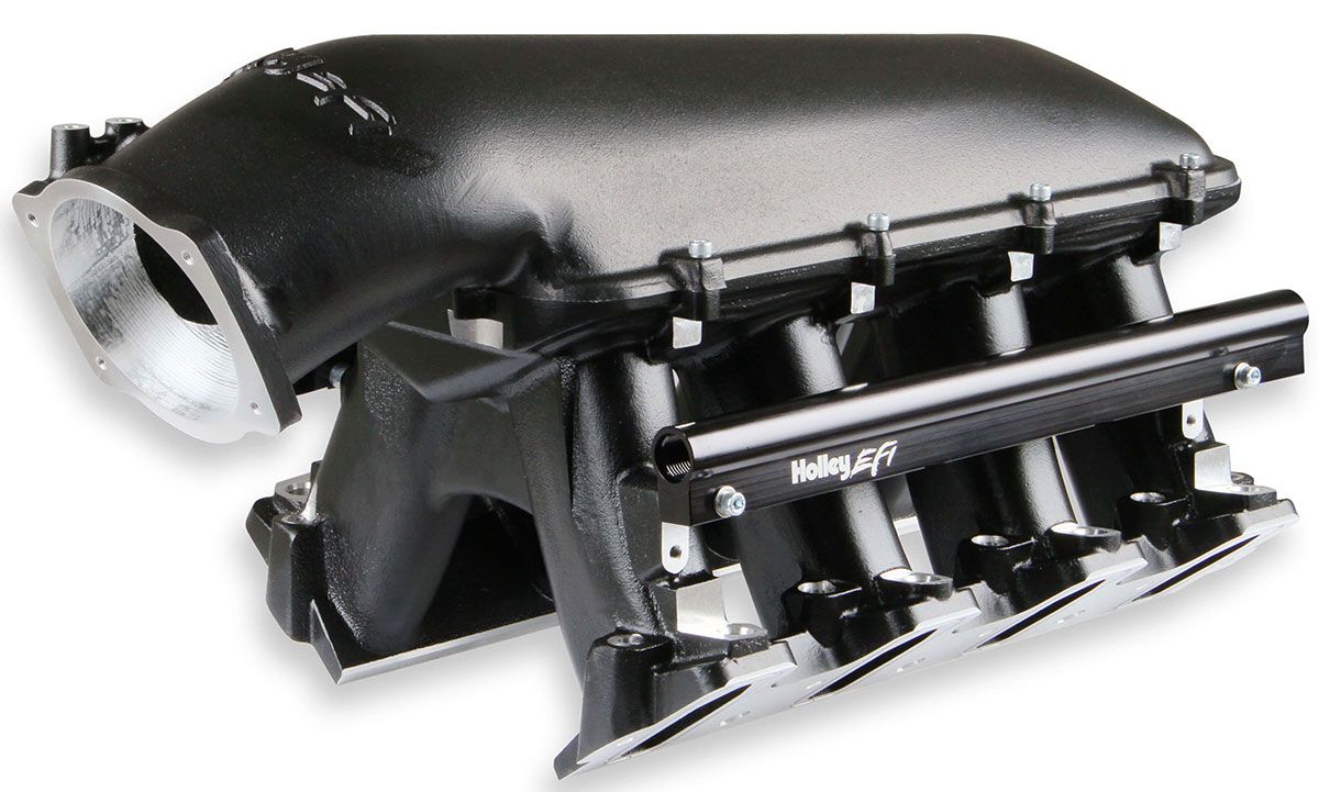 Holley LS3/L92 Hi-Ram Intake Manifold - Black (HO300-117BK) - Prolink Performance