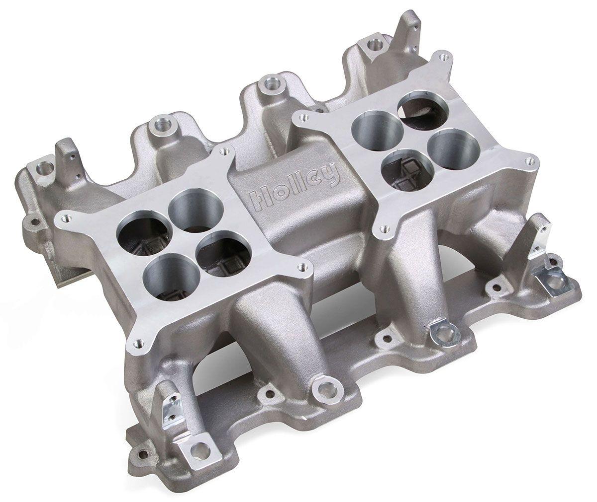 Holley LS1/LS2/LS6 Dual Plane Mid Rise Intake Manifold (HO300-121) - Prolink Performance