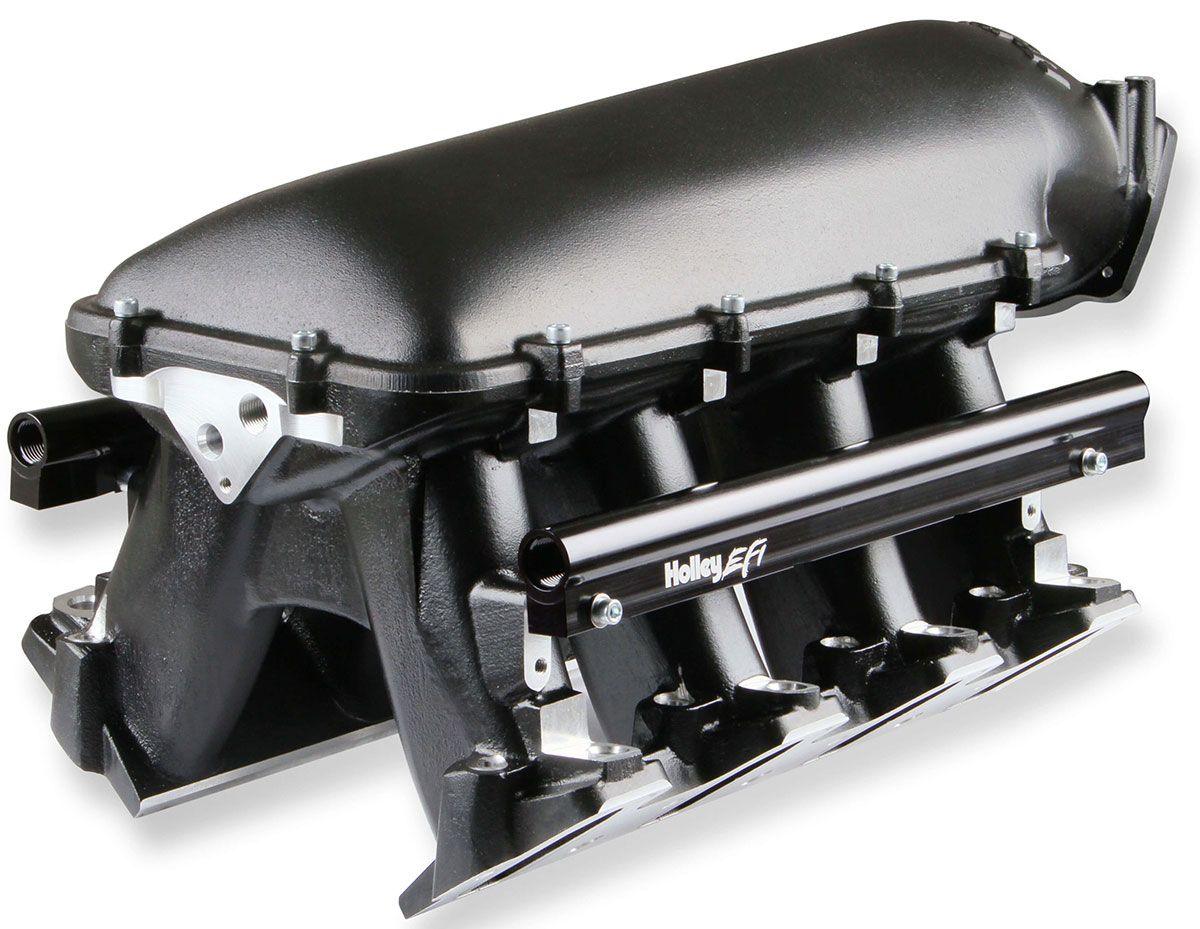 Holley LS1/LS2/LS6 Hi-Ram Intake Manifold - Black (HO300-122BK) - Prolink Performance