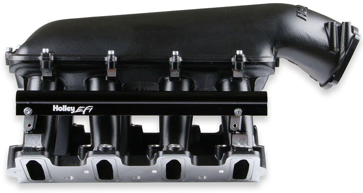Holley LS1/LS2/LS6 Hi-Ram Intake Manifold - Black (HO300-122BK) - Prolink Performance