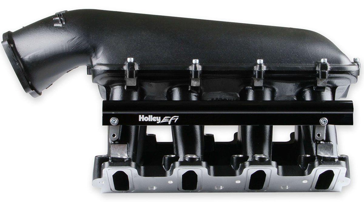 Holley LS1/LS2/LS6 Hi-Ram Intake Manifold - Black (HO300-122BK) - Prolink Performance