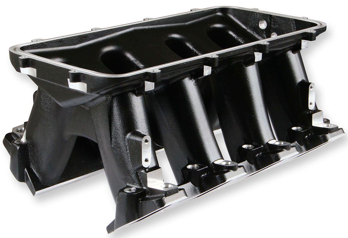 Holley LS1/LS2/LS6 Hi-Ram Intake Manifold - Black (HO300-122BK) - Prolink Performance