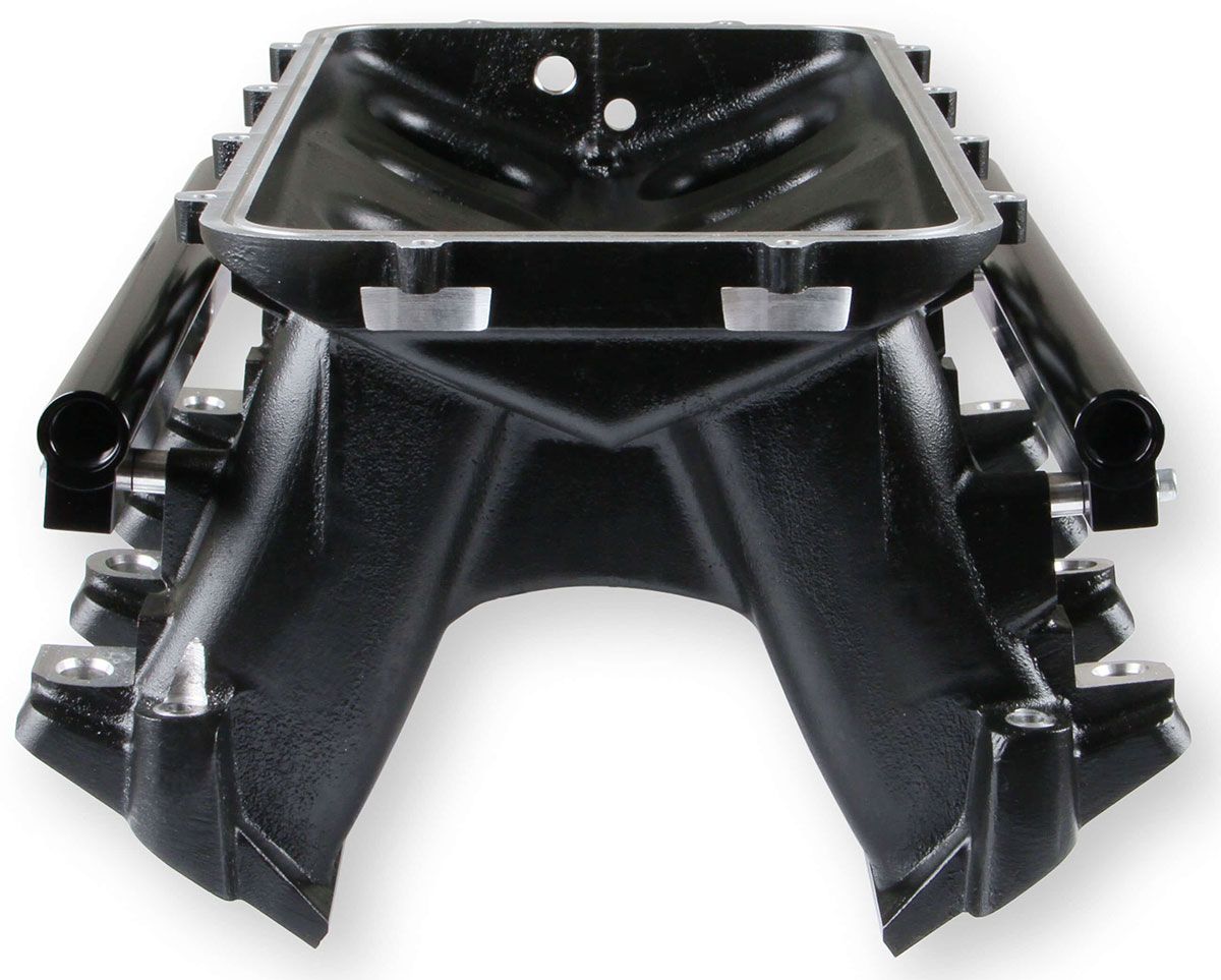 Holley LS1/LS2/LS6 Hi-Ram Intake Manifold - Black (HO300-122BK) - Prolink Performance