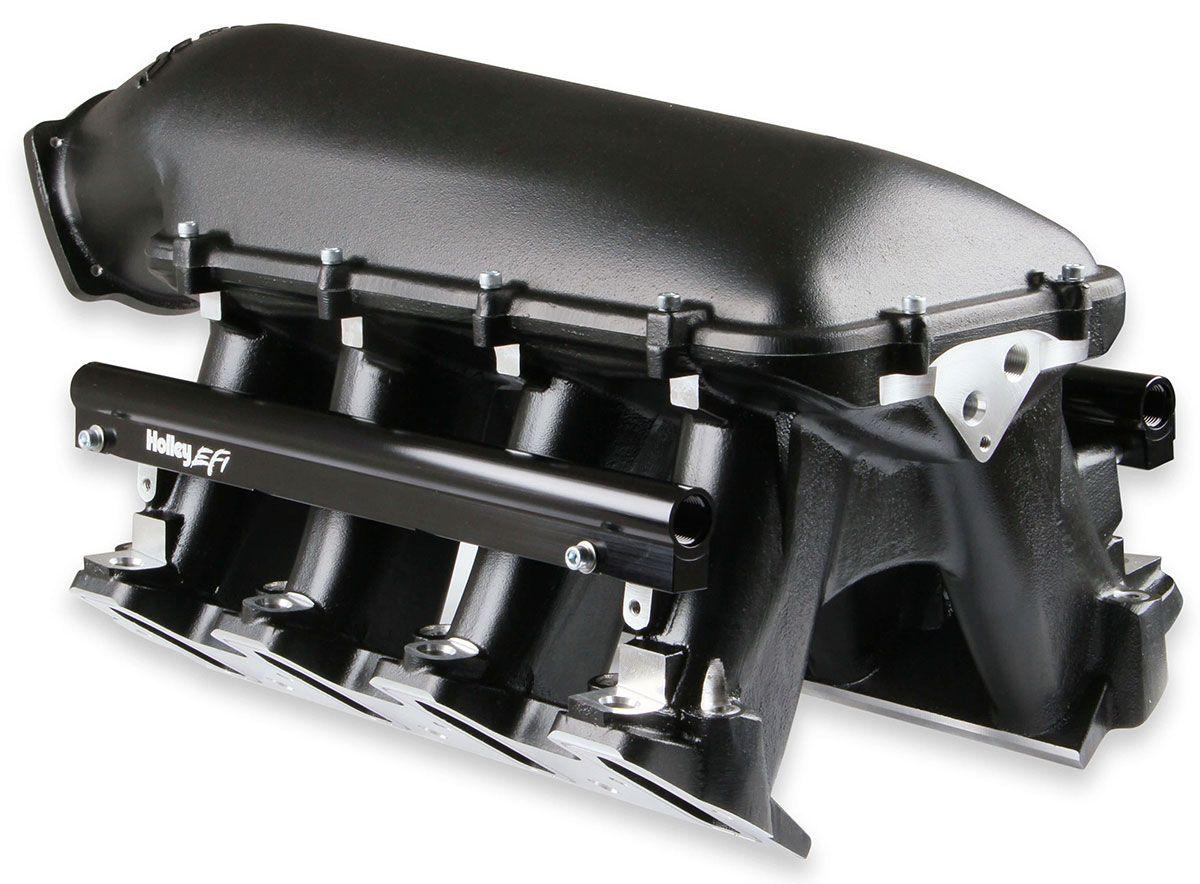 Holley LS1/LS2/LS6 Hi-Ram Intake Manifold - Black (HO300-123BK) - Prolink Performance