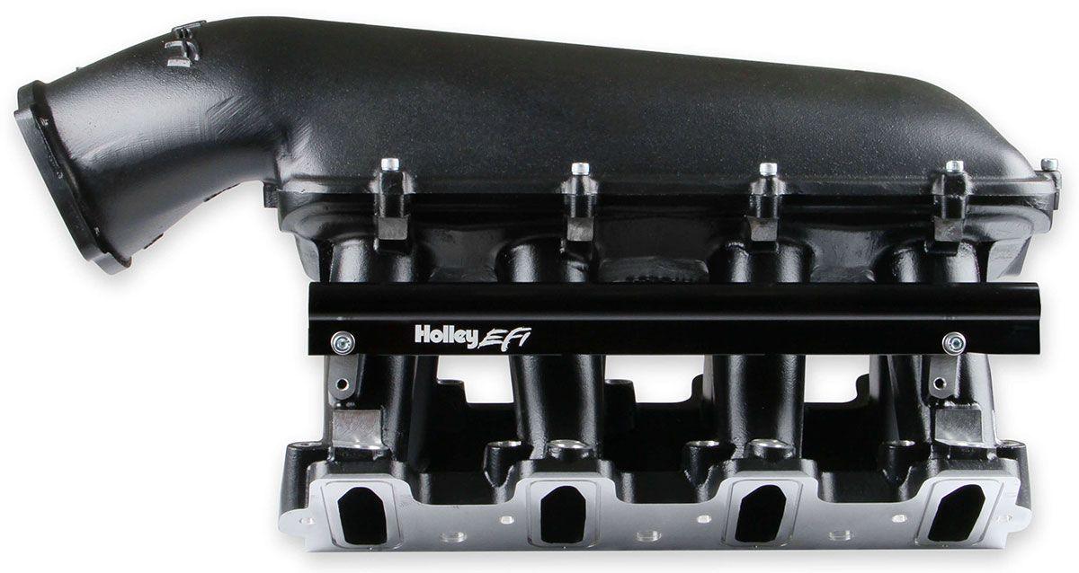 Holley LS1/LS2/LS6 Hi-Ram Intake Manifold - Black (HO300-123BK) - Prolink Performance