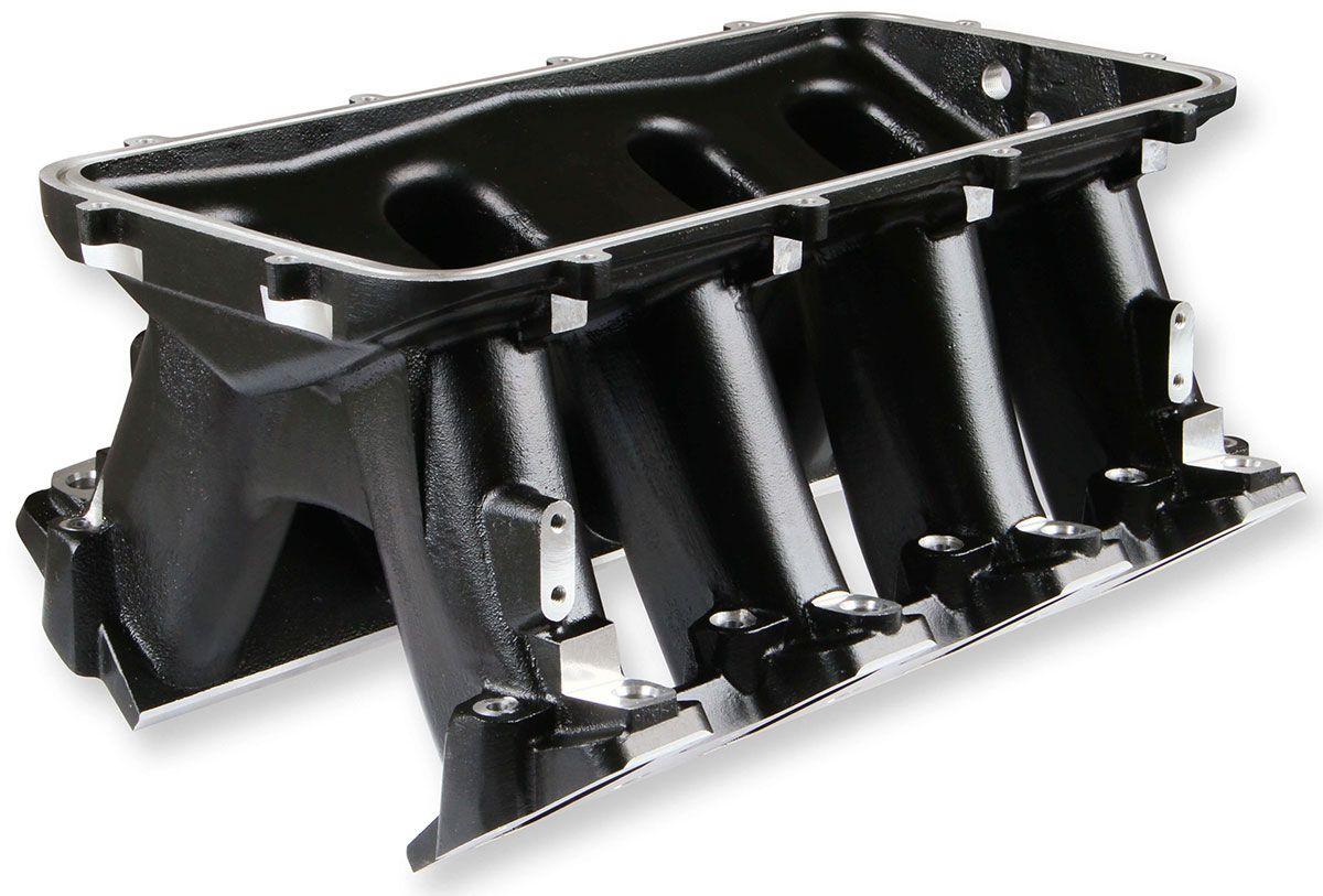 Holley LS1/LS2/LS6 Hi-Ram Intake Manifold - Black (HO300-123BK) - Prolink Performance