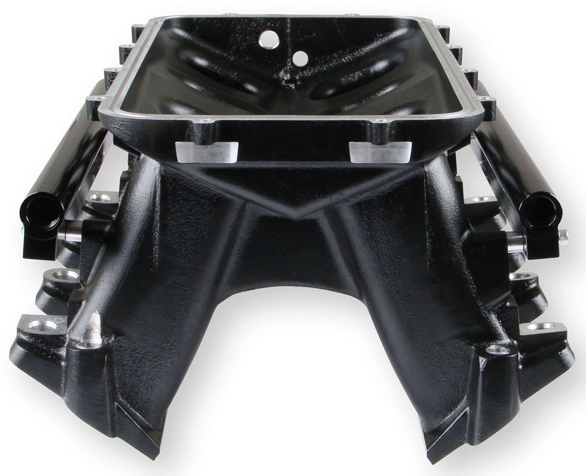 Holley LS1/LS2/LS6 Hi-Ram Intake Manifold - Black (HO300-123BK) - Prolink Performance