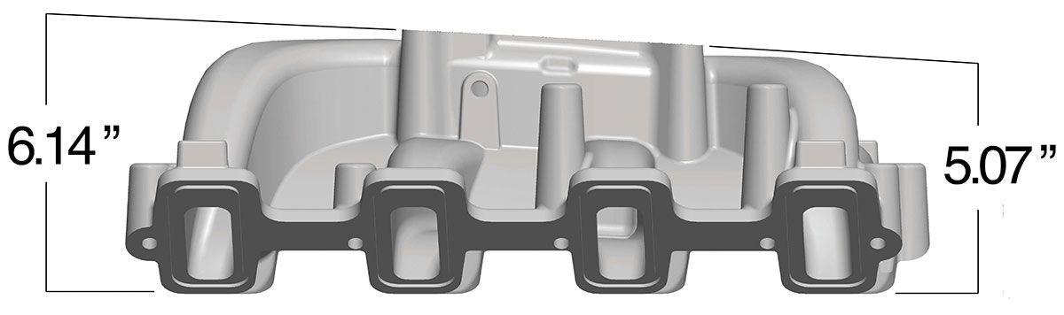 Holley LS1/LS2/LS6 Dual Plane Mid Rise Intake Manifold (HO300-130) - Prolink Performance