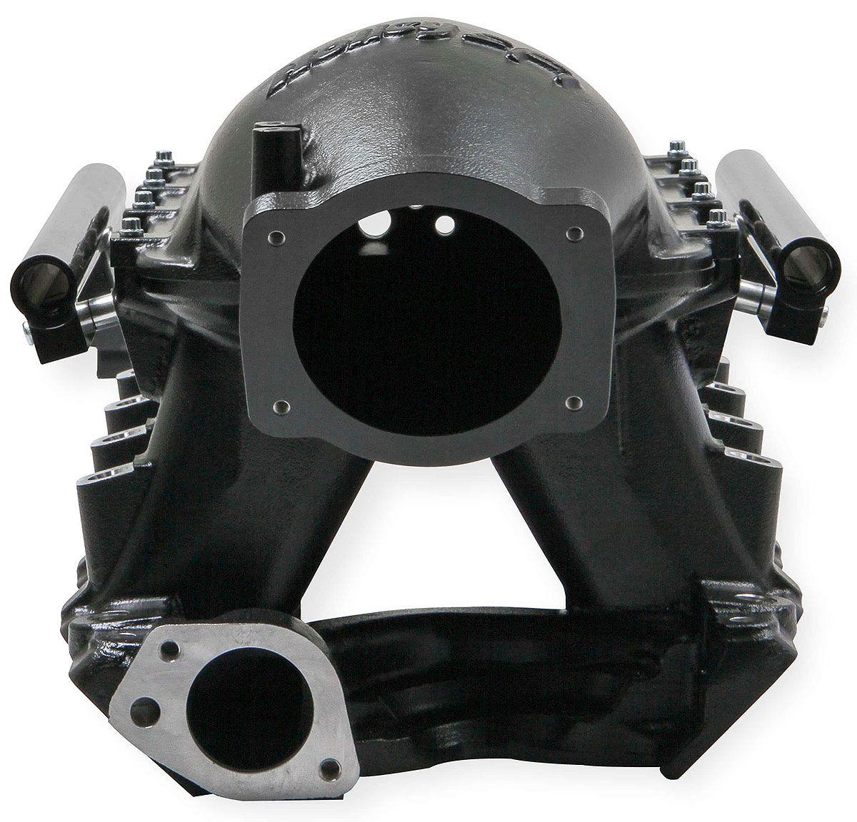 Holley Ford 351 Windsor Hi-Ram EFI Manifold - Black (HO300-241BK) - Prolink Performance