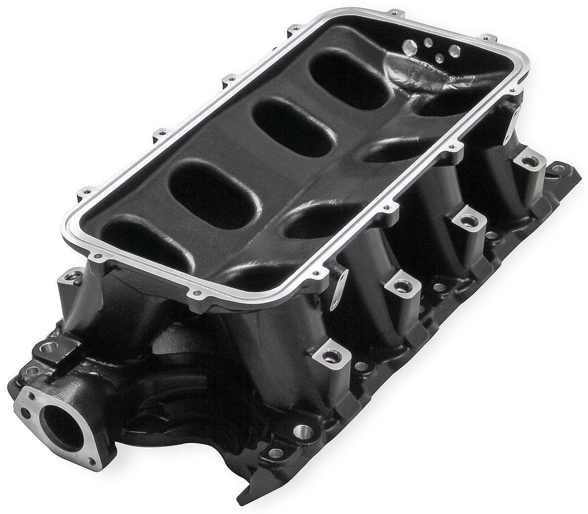Holley Ford 351 Windsor Hi-Ram EFI Manifold - Black (HO300-241BK) - Prolink Performance