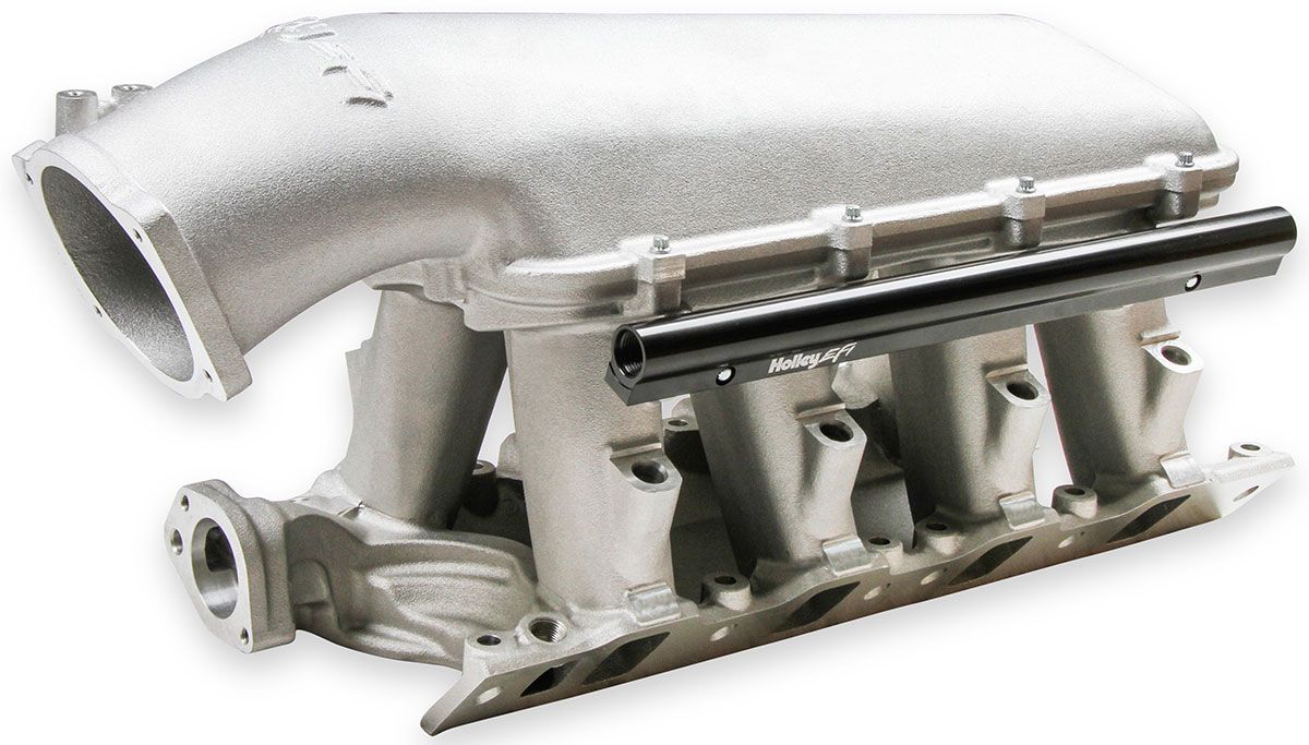 Holley 8.2" SBF Ford Hi-Ram Intake Manifold, Natural Finish (HO300-273) - Prolink Performance